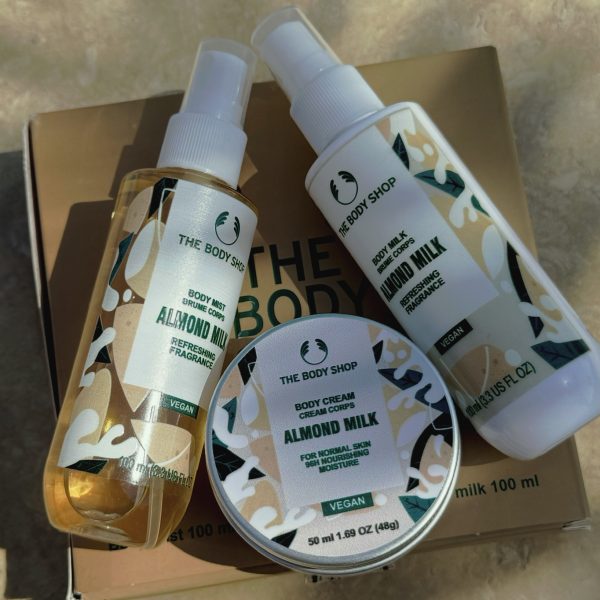 the body shop Almond milk