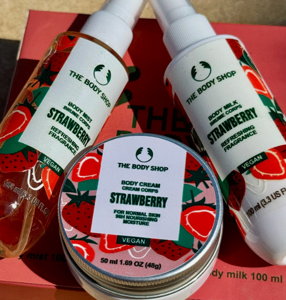the body shop strawberry Tribble